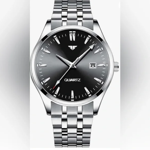 Accessories | Nwt Executive Stainless Steel Men Watch | Poshmark display picture 2